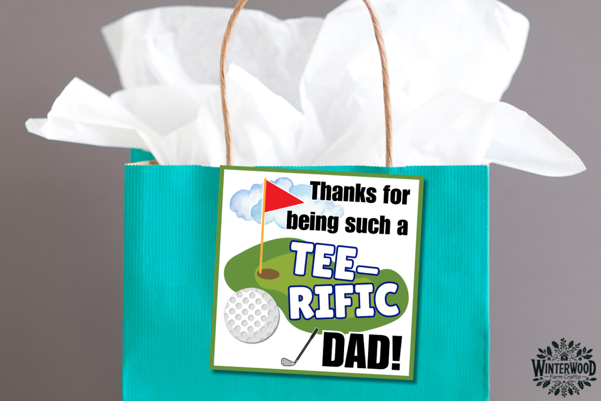 Tee-rific Dad Printable Gift Tags