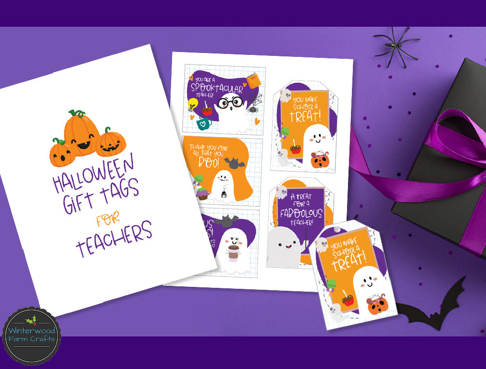Halloween Teacher Gift Tags