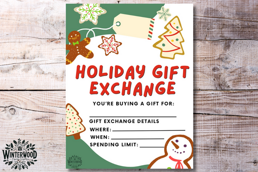 Holiday Gift Exchange Form