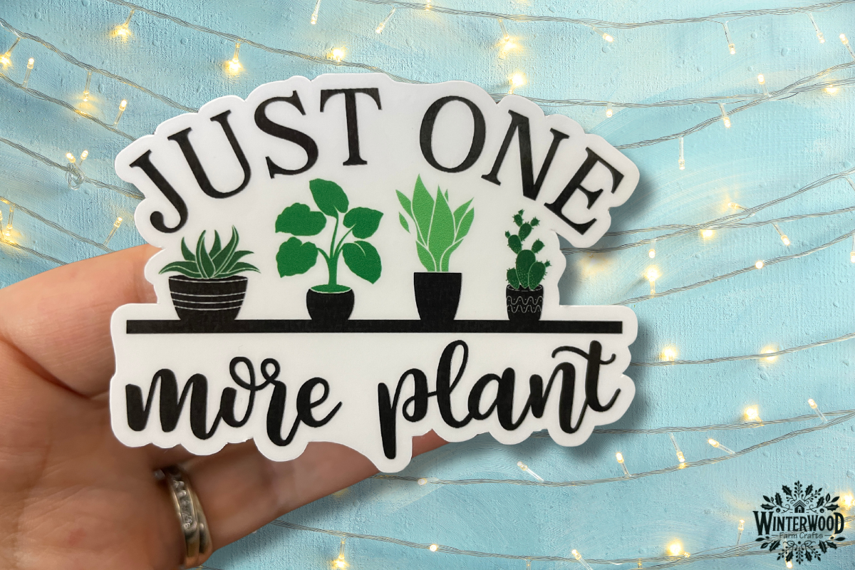 Funny Plant Stickers 7-Pack