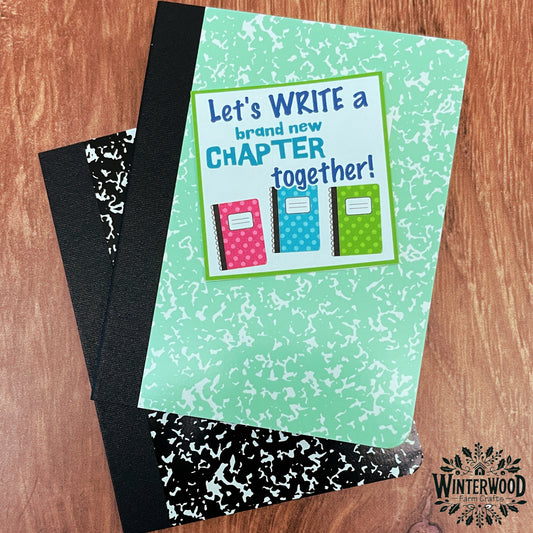 Back-to-School Notebook-Themed Gift Tags