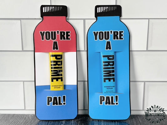 Popular Sports Hydration Drink Packet Bottle Cards