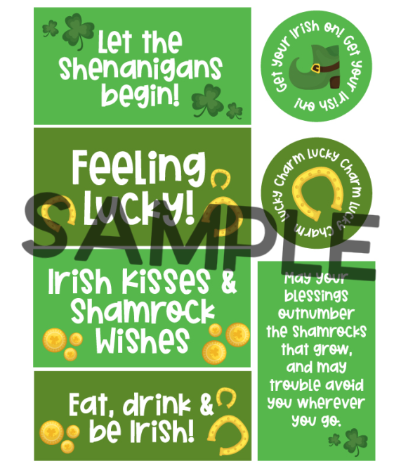 You've Been SHAMROCKED St. Patrick's Day Leprechaun Secret Gift Exchange