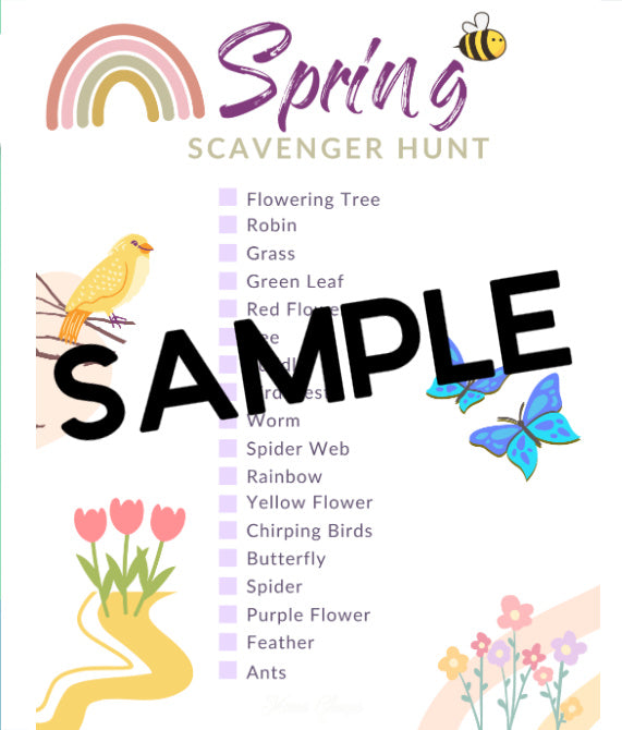 Spring Scavenger Hunt