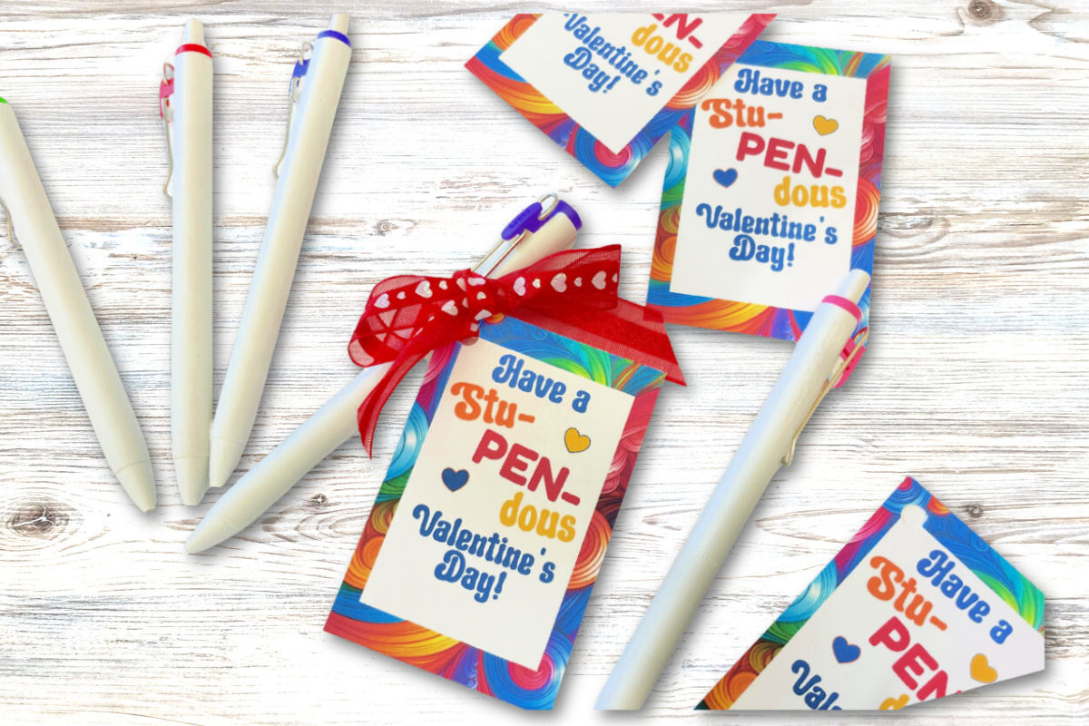 Stupendous Pen Valentine Printable Cards